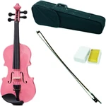 Bright Pink 1/16 Kid Violin Set With Case & Bow - Sky Shinny Edition. Fixed Price $133.99.