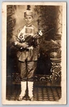 Studio Portrait Violin Player Philadelphia Pennsylvania Pa C1910 Real Photo Rppc. Fixed Price $37.46.