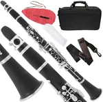 Adore Pro Clarinet Ebony Wood 17 Nickel Keys Student Band With Case & Accessory. Fixed Price $195.98.