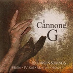 Cannone Violin String - Silver/synthetic, Medium. Fixed Price $37.20.