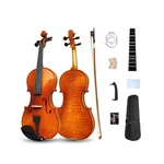 Violin 4/4 Full Size Set, Fiddle Solid Wood For Professional Beginners Adults.... Fixed Price $151.30.