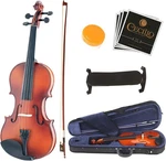 Mendini 1/2 MV300 Solid Wood Satin Antique Violin With Hard Case. Fixed Price $53.99.
