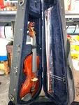 Palatino VN-450 1/4 Size Violin Outfit With Case. Bow And Rosin. Fixed Price $99.00.