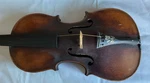 Antique Violin With Wooden Coffin Case For Repair. Antonius Stradivarius Cremona. Fixed Price $383.00.