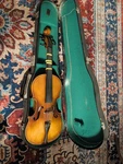 Kiso Suzuki Violin 1/2 Size, Antonius Stradivarius 1720 Copy, Anno 1969, Japan. Fixed Price $300.00.