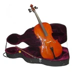 Merano Solid Wood Ebony Fitted Cello With Bow, Hard Case,carrying Bag 1/4 Size. Fixed Price $799.99.