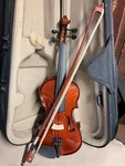 Palatino VN-350 1/4 Size Violin Outfit With Case. Bow And Rosin. Fixed Price $99.00.