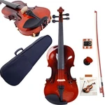 Glarry 3/4 Natural Maple Wood Acoustic Violin Fiddle Set W/ Case Row Rosin Tuner. Fixed Price $45.11.