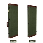 Crossrock Electric Guitar Case For Fender Stratocaster Telecaster-green Chevron. Fixed Price $146.99.