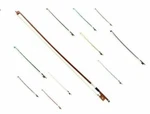 Merano Student Colored Violin Bow 4/4 ( Full ) Size - Purple, Green, Natural. Fixed Price $39.99.