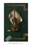 The Old Violin 1886, William Michael Harnett, Wall Decor Art Print 14" X 11". Fixed Price $20.99.