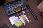 Musino VN4044 4/4 Violin With Case, Books, Tuner, Bow, Accessories. Fixed Price $300.00.