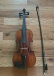 Vintage 1920'S John Juzek 1/4 Size Violin With Bow - Prague Czech Republic. Fixed Price $1500.00.