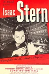 Isaac Stern American Violinist Handbill Constitution Hall Concert. Fixed Price $75.00.
