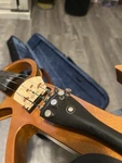 Cecilio Silent Electric Solid Wood Violin With Ebony Fittings And Case. Fixed Price $47.00.