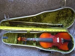 Suzuki Model 101RR Size 1/8 Violin, Japan 1981, Case&bow, Very Good Condition. Fixed Price $239.00.