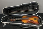 Leon Aubert Model 888 1/4 Violin With Case Bow Needs Repair /strings. Is. Fixed Price $45.16.