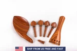 4/4 Violin Parts&accessories Peg+chin Rest+tailpiece+end Pin Yinfente Brand. Fixed Price $21.00.