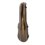 Violin Case 4/4 Hard Shell Mixed Carbon Fiber Backstraps Gourd Shape Golden Silk. Fixed Price $129.00.