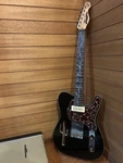 Electric Guitar Joe Doe Lucky Buck JDV001 Thinline Black With Hard Case. Fixed Price $956.00.