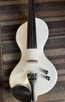Kinglos Electric Violin 4/4 Model: CWDS-W1311 Hand-carved Body Pearl White. Fixed Price $599.00.
