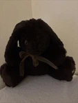 Real Brown Rabbit With Bow Handmade By Robert Scott Furrier Soft Nwot. Fixed Price $69.99.
