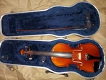 Becker Model 100 Size 1/4 Violin. Romania, Very Good Condition. Fixed Price $189.00.