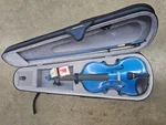 Cremona SV-75 Premier Novice Series Violin Outfit 3/4 Size Blue With Tags. Fixed Price $149.99.