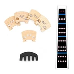 Inknote 8-PIECE Set 4/4 Full Violin, Maple Size, Beige. Fixed Price $14.99.