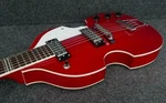 Hofner HI-459-PE-RD Ignition Series 6 String Violin Guitar Red B Stock. Fixed Price $199.99.