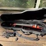 Yamaha SV255 5-STRING Electric Violin 4/4 Brown Black W/ Hard Case. Fixed Price $1465.00.