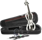 Stagg Electric Violin Combo Starter Student Package - White. Fixed Price $290.00.