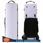 4/4 White Carbon Fiber Violin Case Box With Music Sheet Bag Oblong. Fixed Price $150.14.