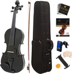 Mendini By Cecilio For Kids & Adults, 4/4 Mv Metallic Violins Black--. Fixed Price $41.99.