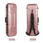 Crossrock 4/4 Size Violin Case-abs Molded Hardshell,detachable Straps-rose Gold. Fixed Price $128.99.