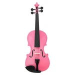 1/4 Acoustic Violin With Case Bow Rosin Pink For Beginner Kids Musical Gift. Fixed Price $64.76.