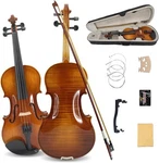 4/4 Violin Full Size Flamed Maple Back Solid Wood High Gloss. Fixed Price $80.10.