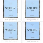 Warchal Brilliant Violin String Set With Silver And Ball End. Fixed Price $84.00.
