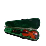 Cremona SV50 4/4 Acoustic Violin Polished Brown Strings Chinrest Bow Case. Fixed Price $75.00.
