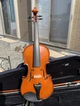 4/4 Fine Violin Gliga Made Romania Good Condition Bow Case Set. Fixed Price $720.00.