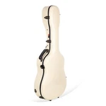 Crossrock Fiberglass Guitar Case -fits 40"/41" Dreadnought Acoustic Ivory. Fixed Price $399.99.