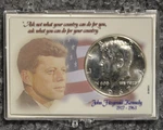 1967 Special Mint Set Finish Kennedy Half Dollar 50C W/ 2X3 Snaplock Case. Fixed Price $30.95.