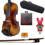 Paititi 4/4 Size Solid Wood Student PTVN103 Violin Case Bow Rosin String Tuner. Fixed Price $89.99.