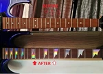 Shark Tooth Fret Marker Inlay Covers, Die-cut Vinyl Decal Sticker, 16 Colors Usa. Fixed Price $11.99.