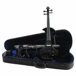 "silent Violin" Electric Violin, Aileen VE-501-EBONY Fingerboard/tuning Pegs. Fixed Price $195.00.