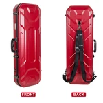 Crossrock 4/4 Size Violin Case Abs Molded Hardshell With Detachable Straps-red. Fixed Price $128.99.
