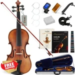 Aklot 4/4 Violin Kit, Beginner Acoustic, Matte Fiddle. Fixed Price $185.99.