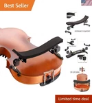 Comfort-first Violin Shoulder Rest 4/4 Build & Ergonomic Design. Fixed Price $65.58.