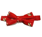 Christmas Santa Horse Bow Tie Red Green Novelty Holiday Mens Adjustable Handmade. Fixed Price $8.98.