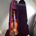 Mendini By Cecilio 4/4 Acoustic Brown Violin Strings W/ Case & Cloth. Fixed Price $39.99.